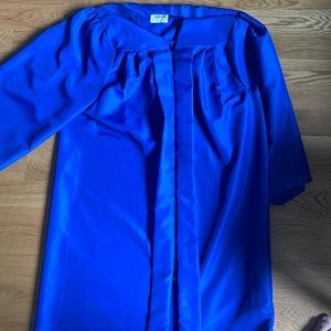 Blue Graduation Gown